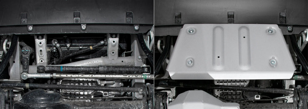 картинка Защита рулевых тяг Suzuki Jimny 2018-, V-1.5 + 6мм алюминий