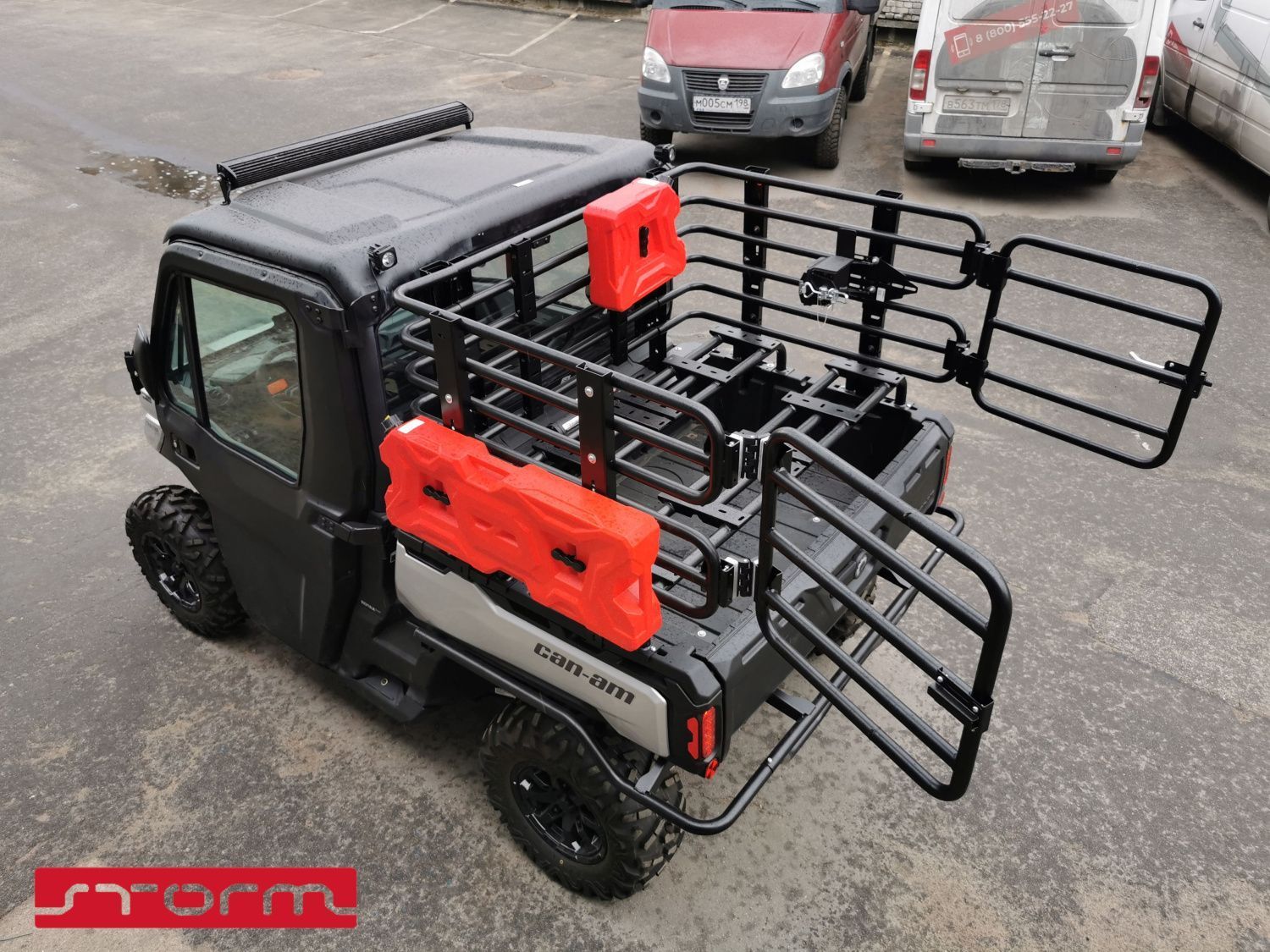 картинка Удлинитель бортов кузова увеличенный Traxter/Defender