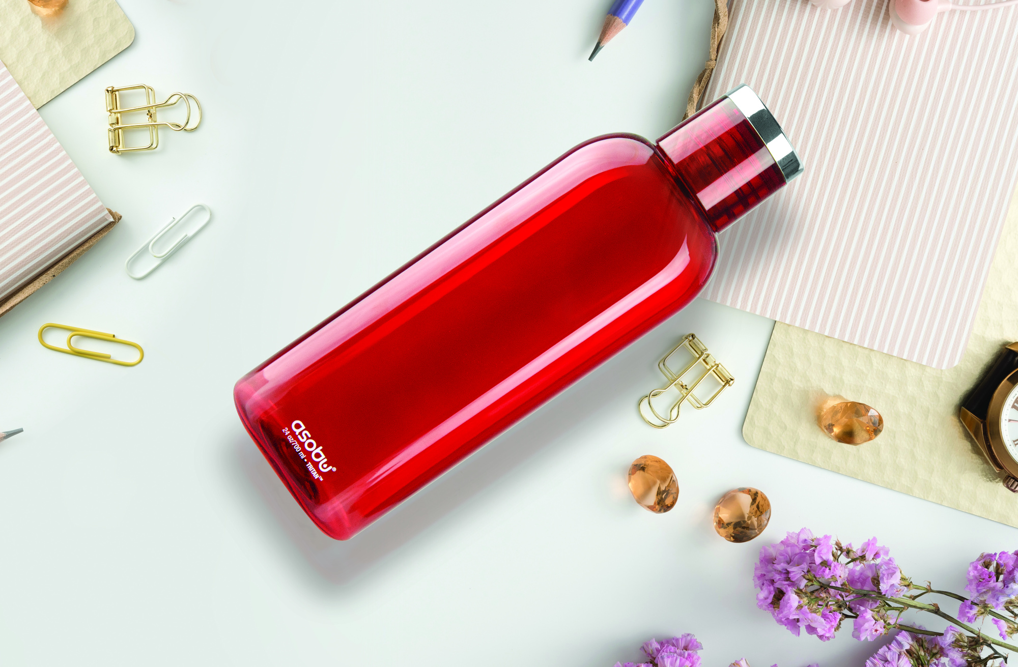 картинка Бутылка FLIP SIDE, 700 мл, красная