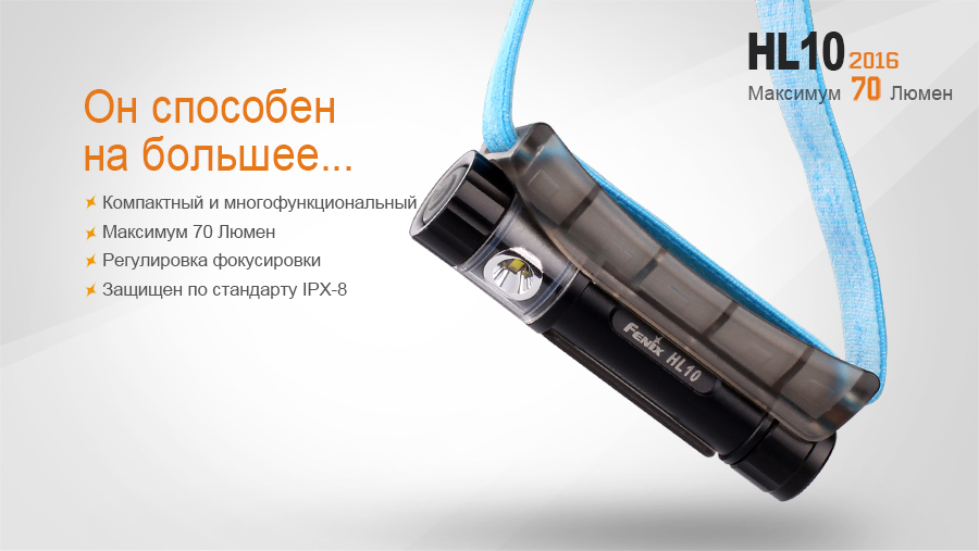 картинка Налобный фонарь Fenix HL10gl2016