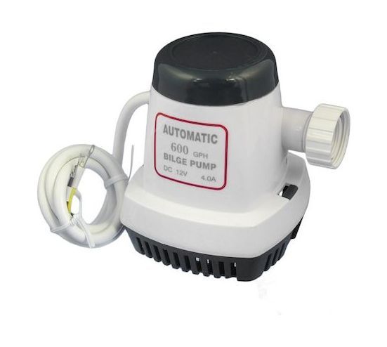 картинка Помпа осушительная, 12 В, 600GPH (2271 л/ч), автоматическая