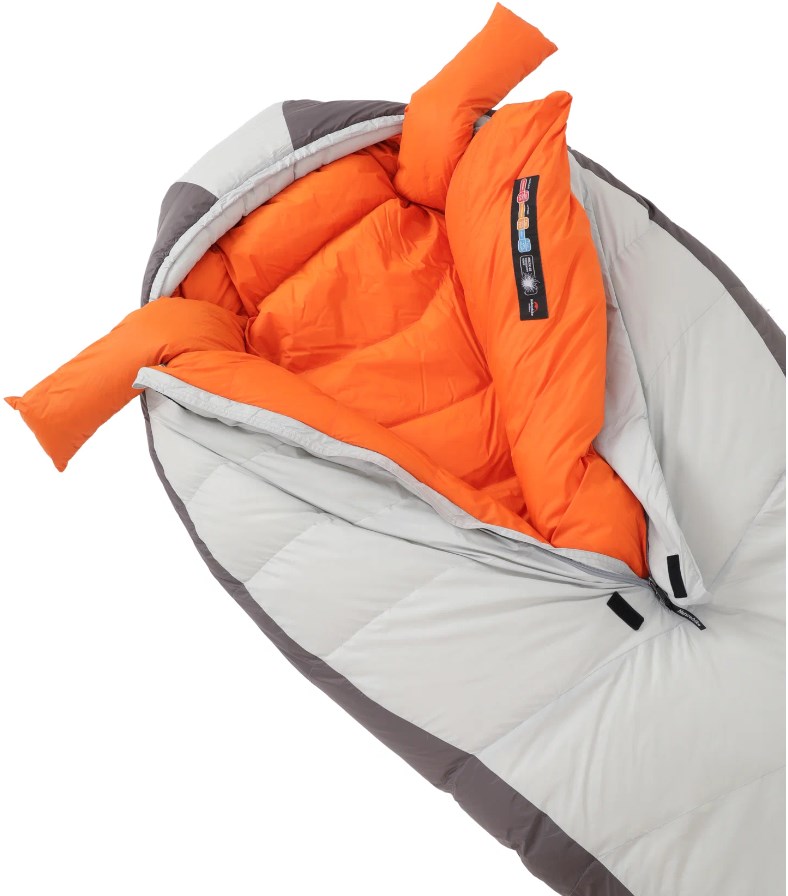 картинка Мешок спальный Naturehike Arctic-17, 200х75 см, (правый) (ТК: -17C), серебристый