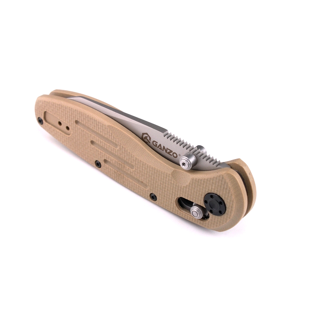 картинка Нож Ganzo G701 желтый G10