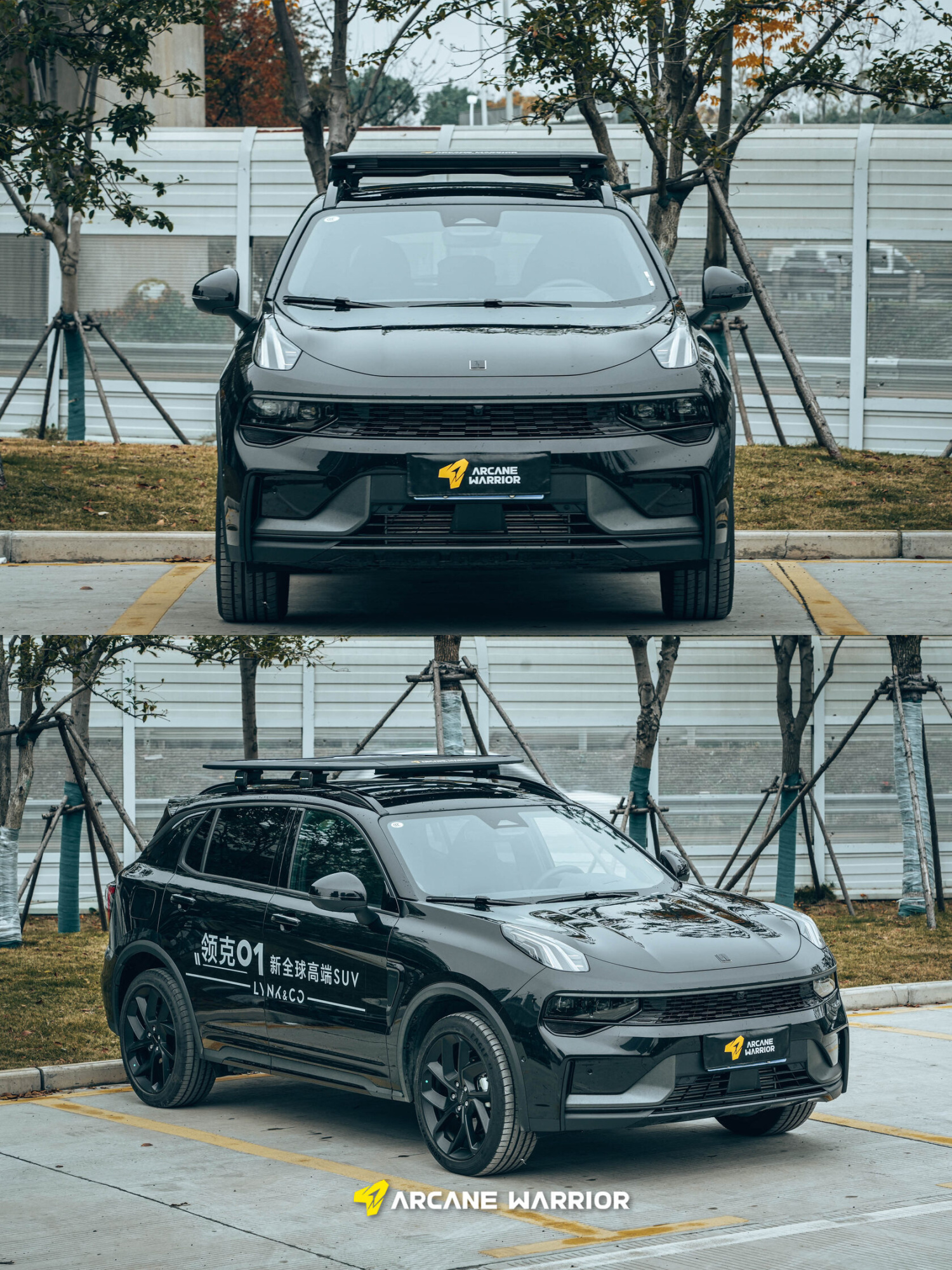 Багажник экспедиционный STORM для Lynk & Co 01 (2017-2023)