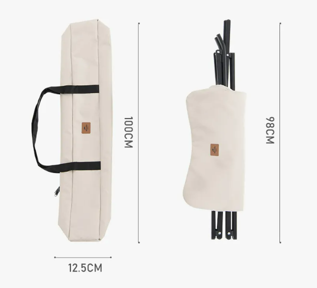 картинка Кресло туристическое Naturehike складное, бежевое, до 120 кг