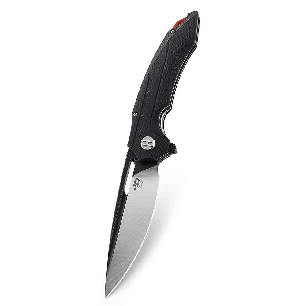 картинка Нож Bestech Ornetta сталь D2, рукоять G10 черная
