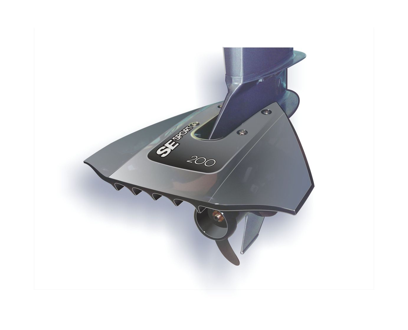 картинка Гидрокрыло для подвесного лодочного мотора 8-40 л.с. серое