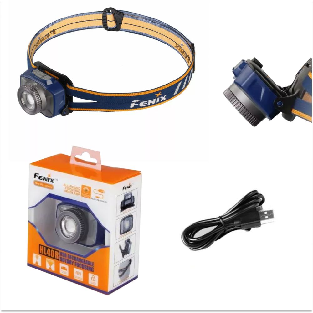 картинка Налобный фонарь Fenix HL40R Cree XP-LHIV2 LED синий