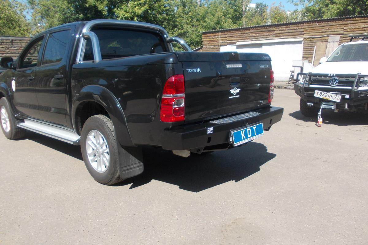 картинка Бампер задний KDT силовой Light для Toyota Hilux
