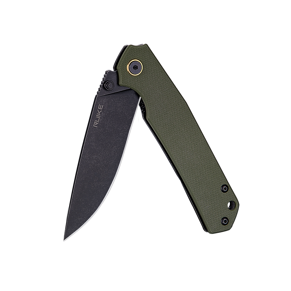 картинка Нож Ruike P801-G черно-зеленый