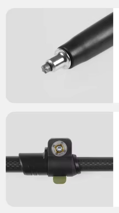 картинка Палки треккинговые, карбон, ST04, голубые, для ходьбы (2 шт.)