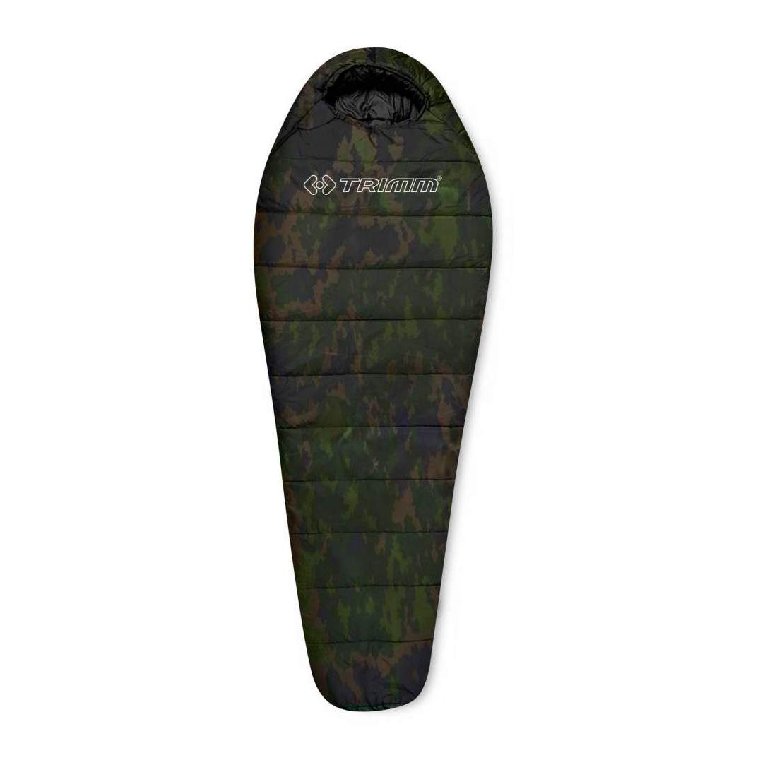 Спальный мешок Trimm Trekking TRAPER, зеленый, 185 L
