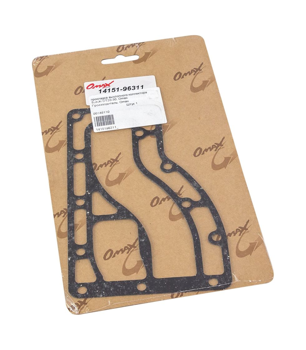 картинка Прокладка выхлопного коллектора Suzuki DT20-30, Omax