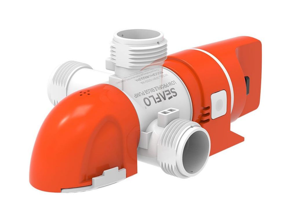 картинка Помпа осушительная автоматическая низкопрофильная, 24 В, 1100GPH (4163 л/ч), SeaFlo