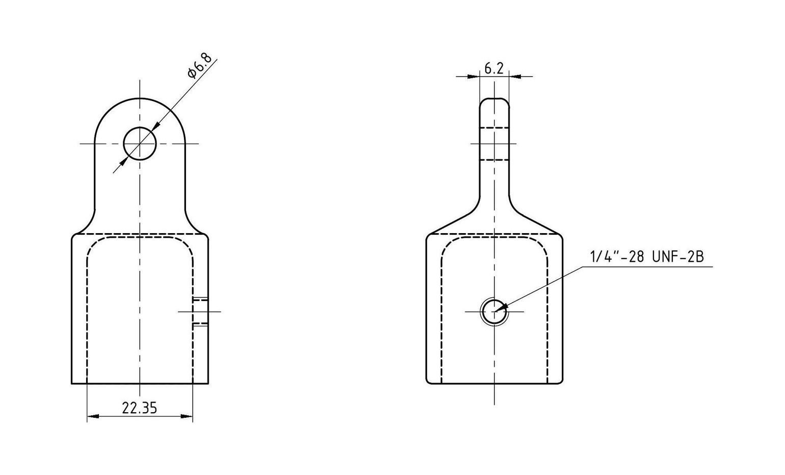 картинка Наконечник для рамы тента 7/8"(22,2 мм)