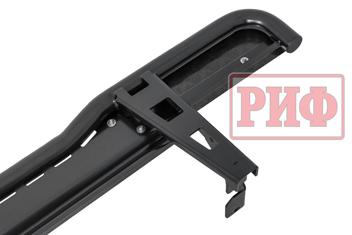 картинка Пороги РИФ силовые Toyota Land Cruiser Prado 120 черные