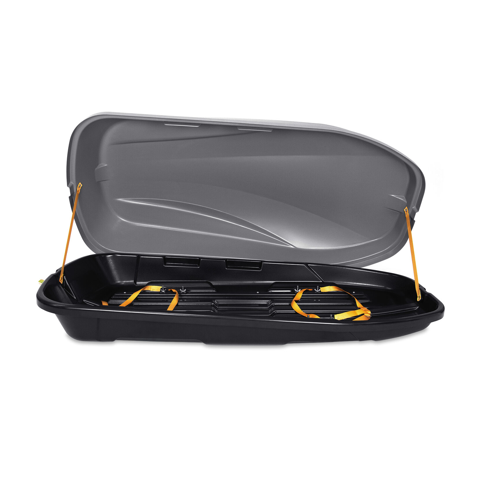 картинка Автобокс MaxBox PRO 380 (компакт плюс) серый одностороннее открывание