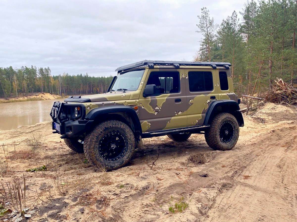картинка Силовые пороги для Suzuki Jimny 5 дверей
