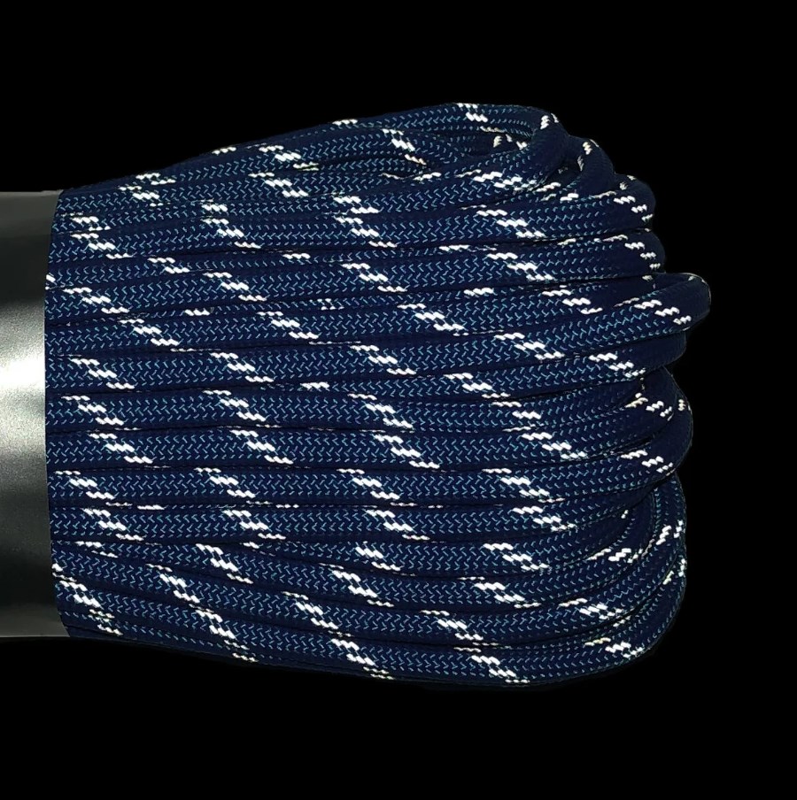 картинка Паракорд 550 CORD nylon 30м световозвращающий (blue)