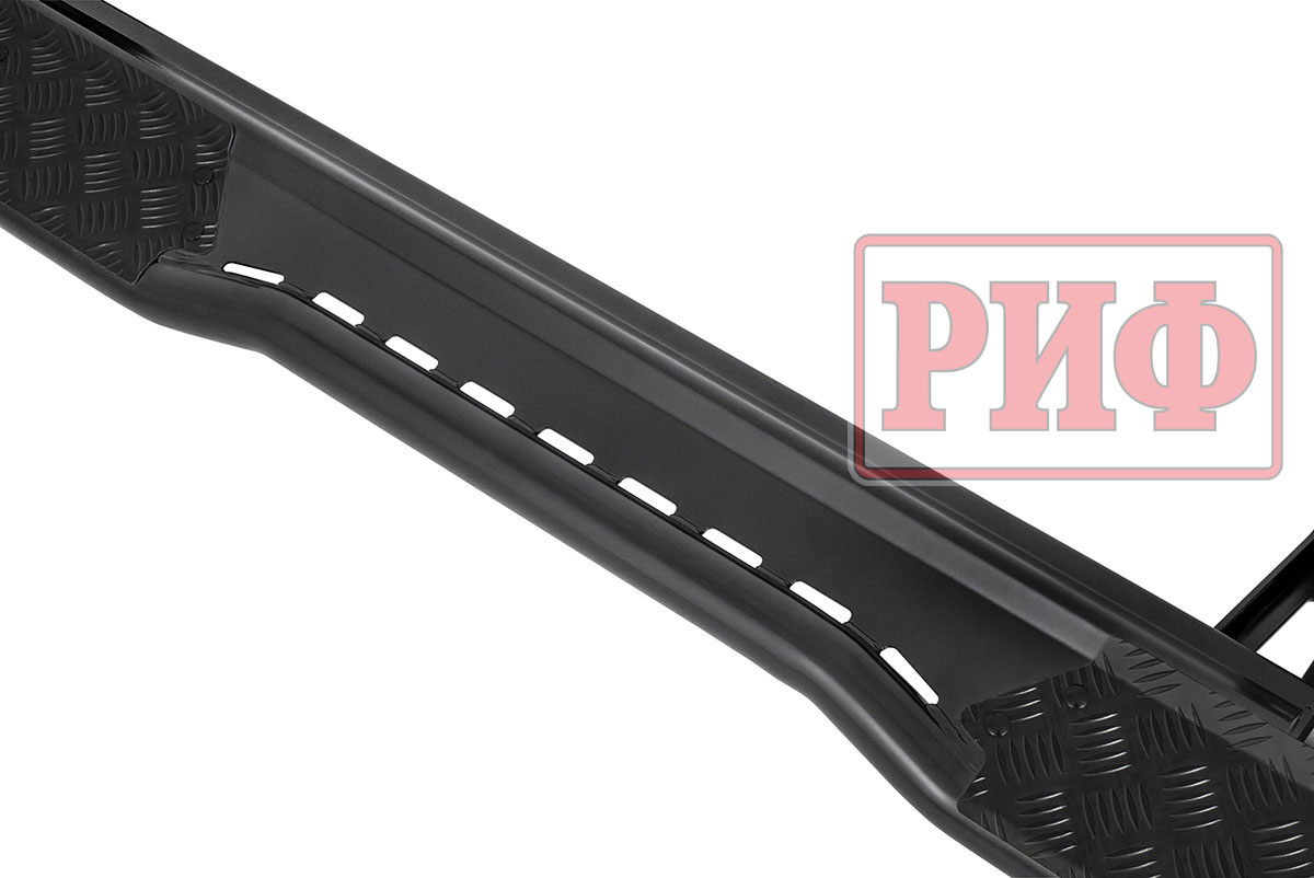 картинка Пороги РИФ силовые Toyota Land Cruiser Prado 120 черные