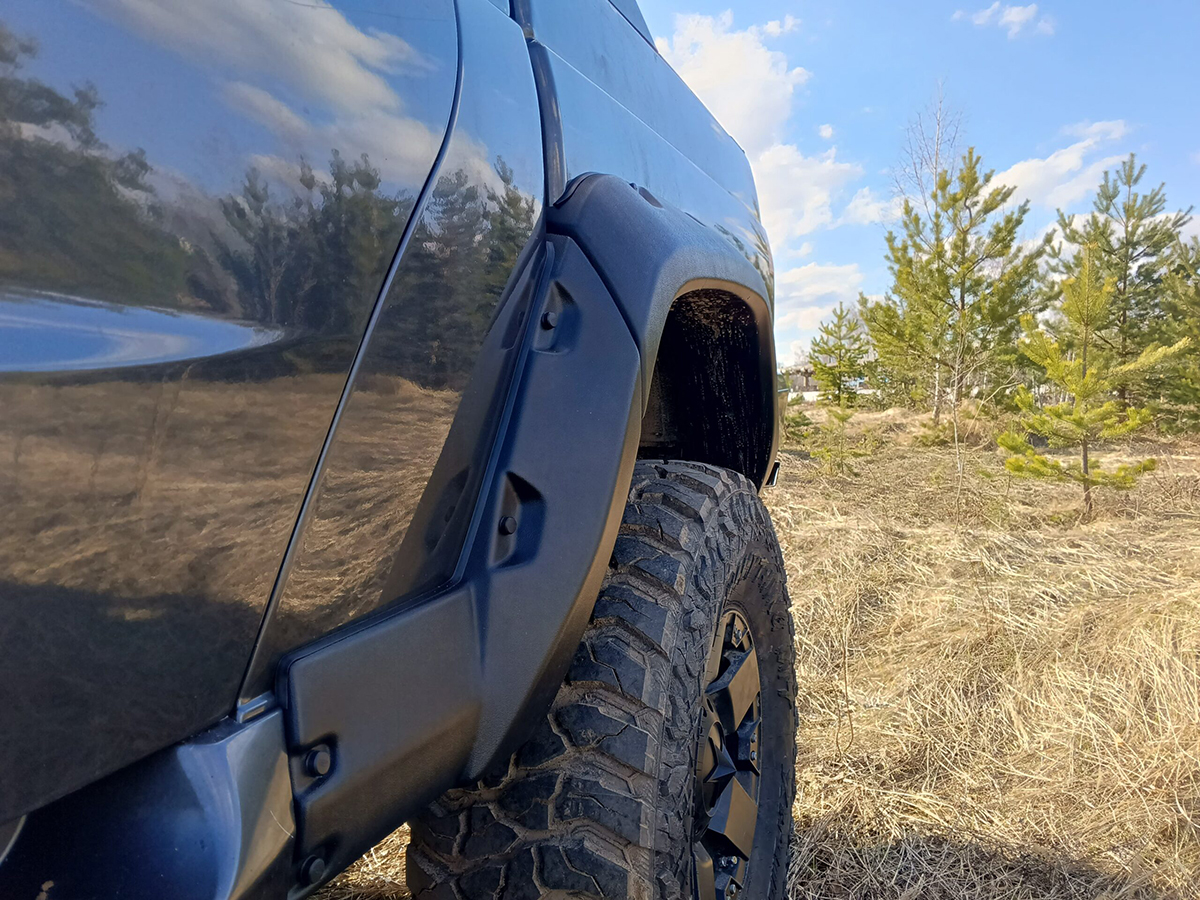 картинка Расширители колёсных арок УАЗ Пикап NEW (без накладок на бампер) рестайлинг