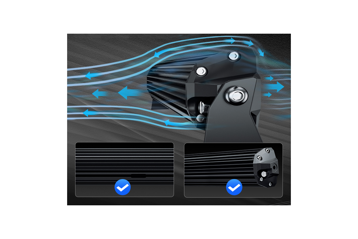 картинка Светодиодная фара комбинированного света AURORA 508 мм 200W LED