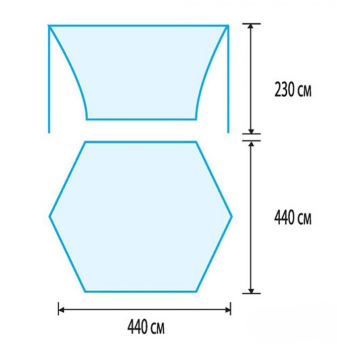 картинка Тент Tramp Lite Tent blue, синий
