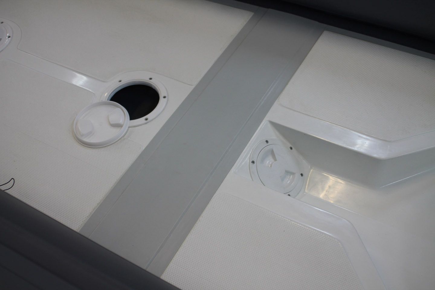 картинка Лодка РИБ (RIB) WinBoat 375RF Sprint LUXE, складной, светло-серый/синий