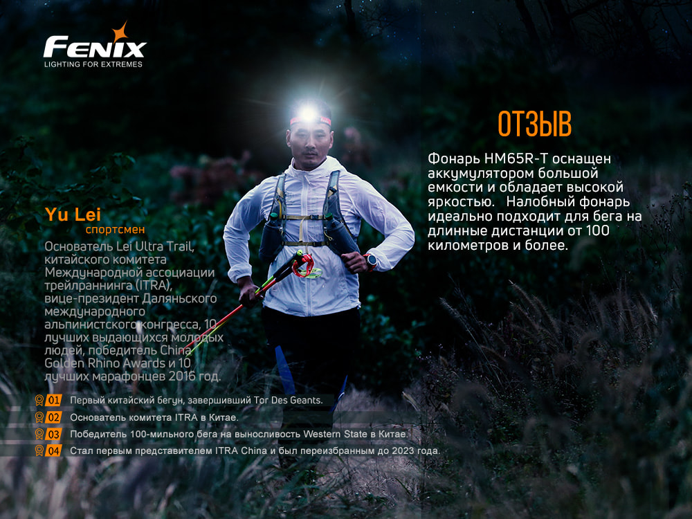 картинка Налобный фонарь Fenix HL18RT
