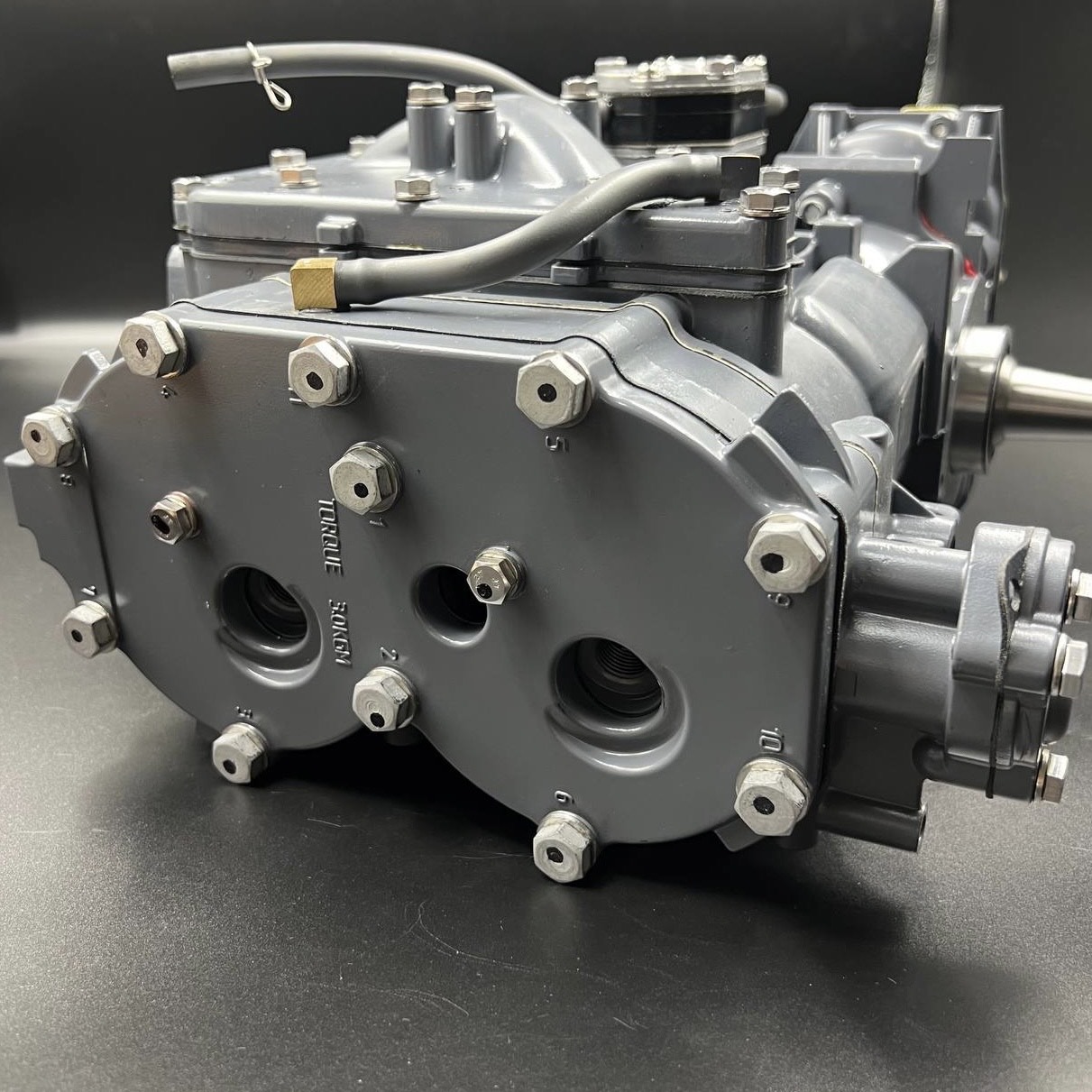 картинка Мотоголовка (в сборе) Yamaha 25-30 (YUELANG)