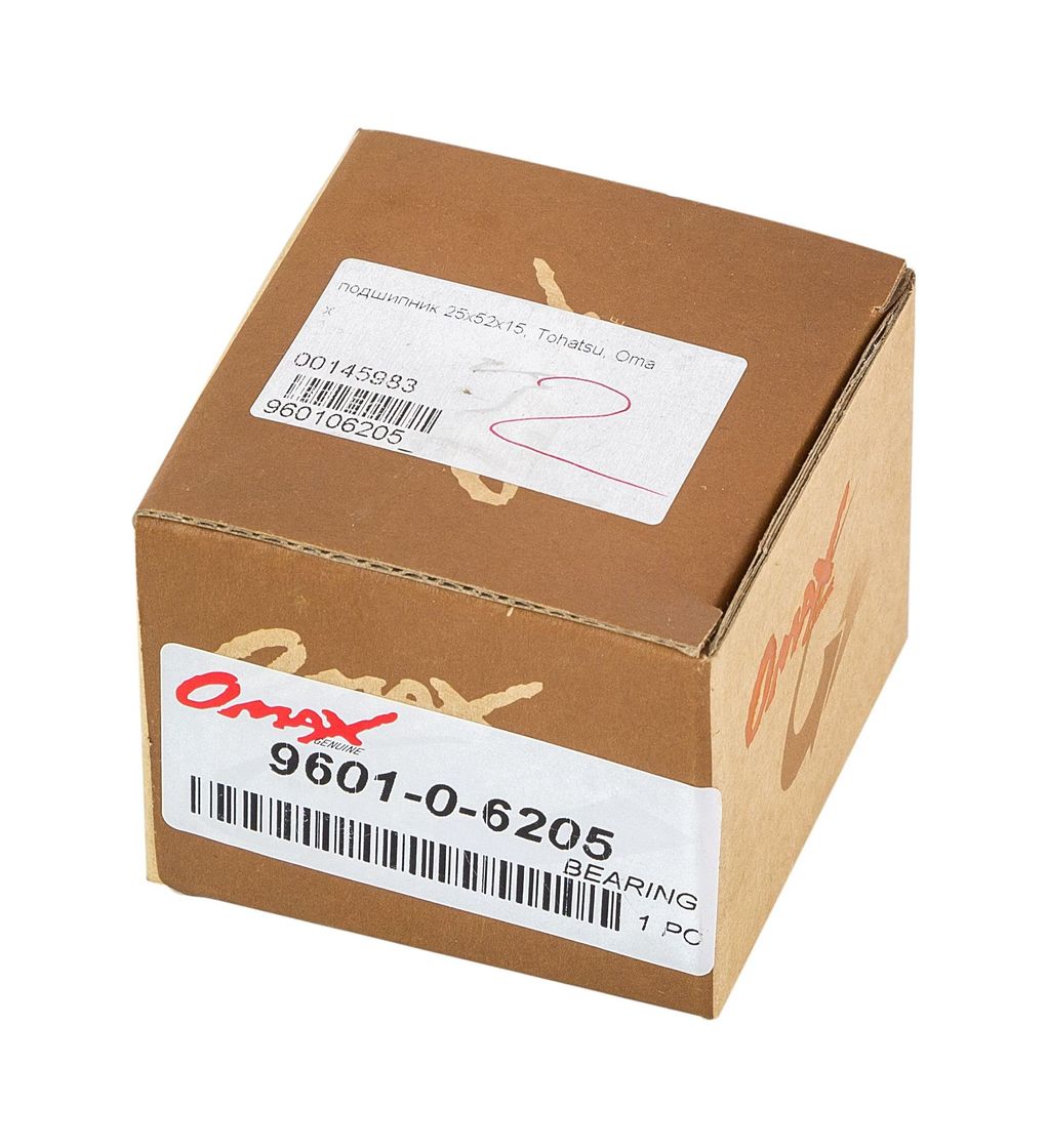 Подшипник 25х52х15, Tohatsu/Mercury, Omax