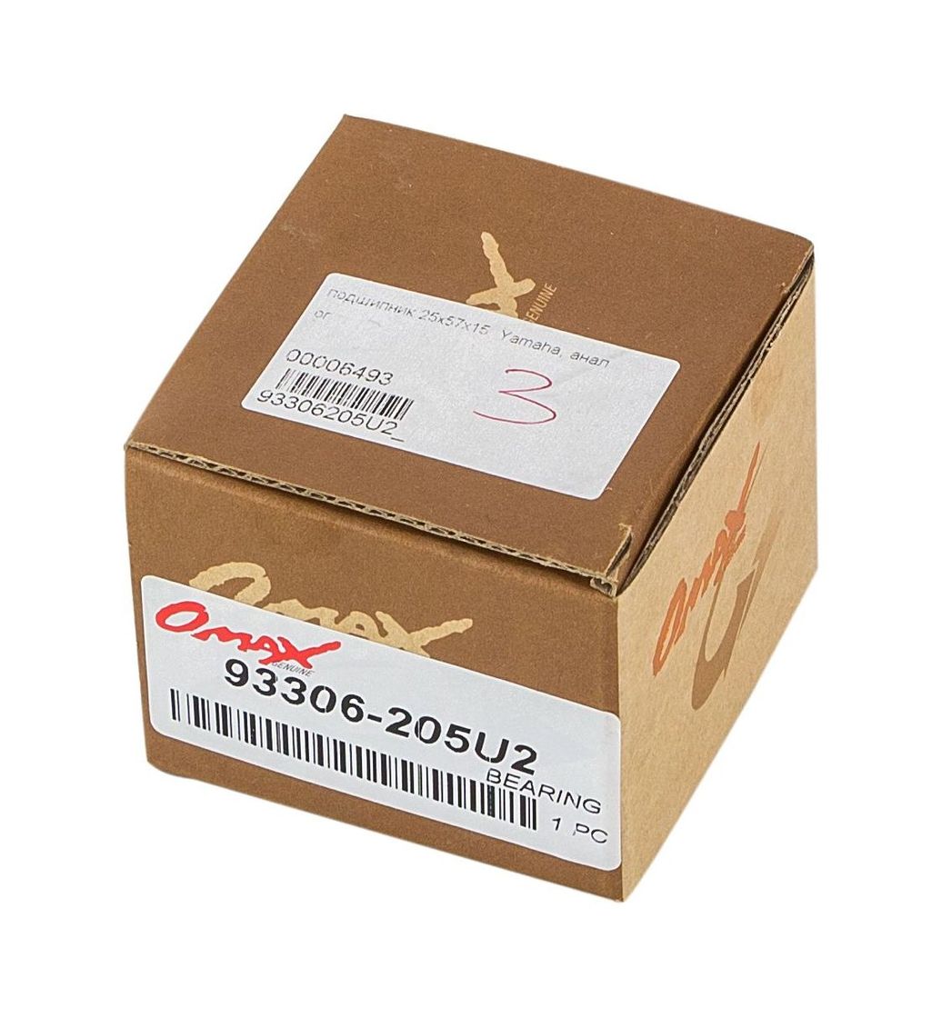 Подшипник 25х57х15, Yamaha, Omax