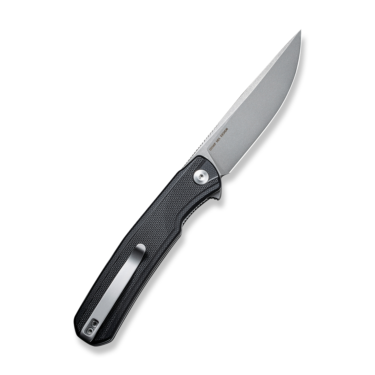 картинка Складной нож SENCUT Scitus D2 Steel Gray Stonewashed Handle G10 Black