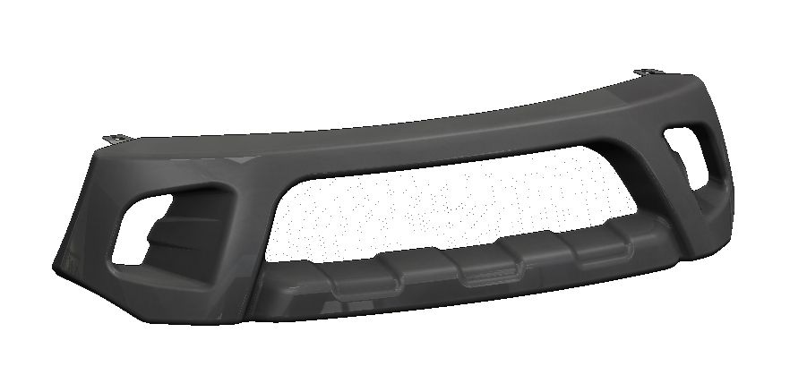 картинка Крыша (кунг) кузова для Toyota Hilux (двойная кабина)(08.2015-) (белая) (1 дверь) Cargo АВС-Дизайн ABC.TOHIL.BR.04W