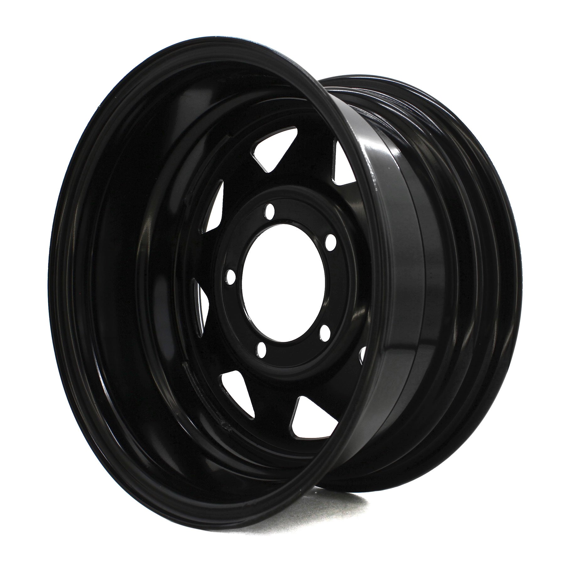 Диск 16x7 5x139.7 CB110 ET25 черный, УАЗ