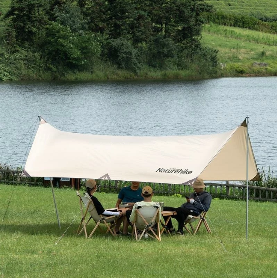 картинка Тент кемпинговый Naturehike 3Х5 м., серебристый