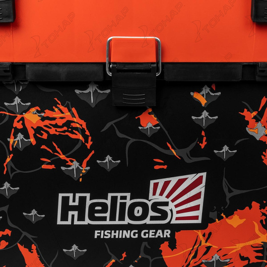 Ящик рыболовный зимний HELIOS SHARK оранжевый