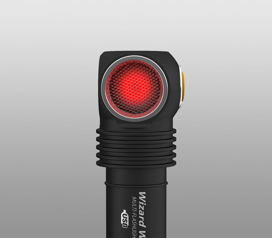 картинка Налобный фонарь ARMYTEK WIZARD WR MAGNET USB+18650 БЕЛЫЙ F06301C