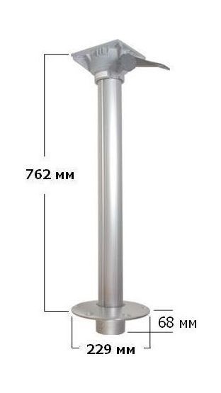 картинка Стойка 762 мм под сиденье с основанием и креплением под сиденье