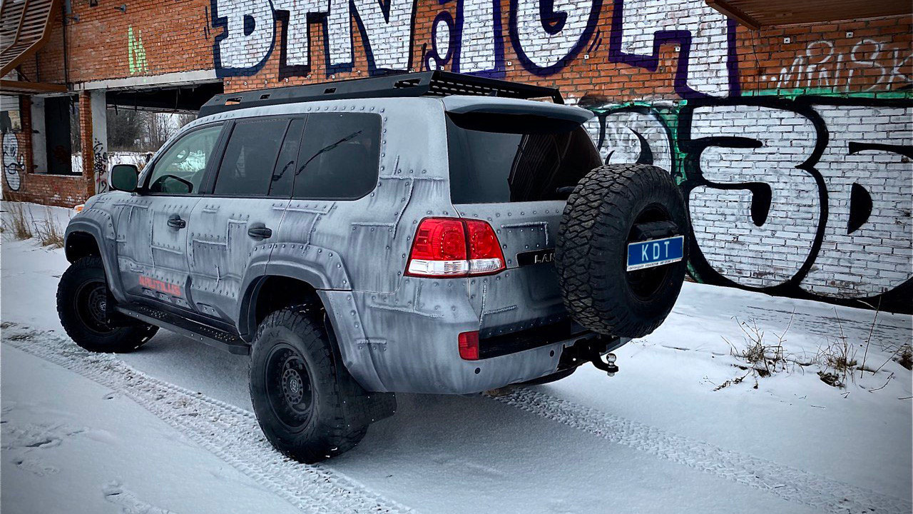 картинка Пороги с подсветкой - Toyota Land Cruiser 200