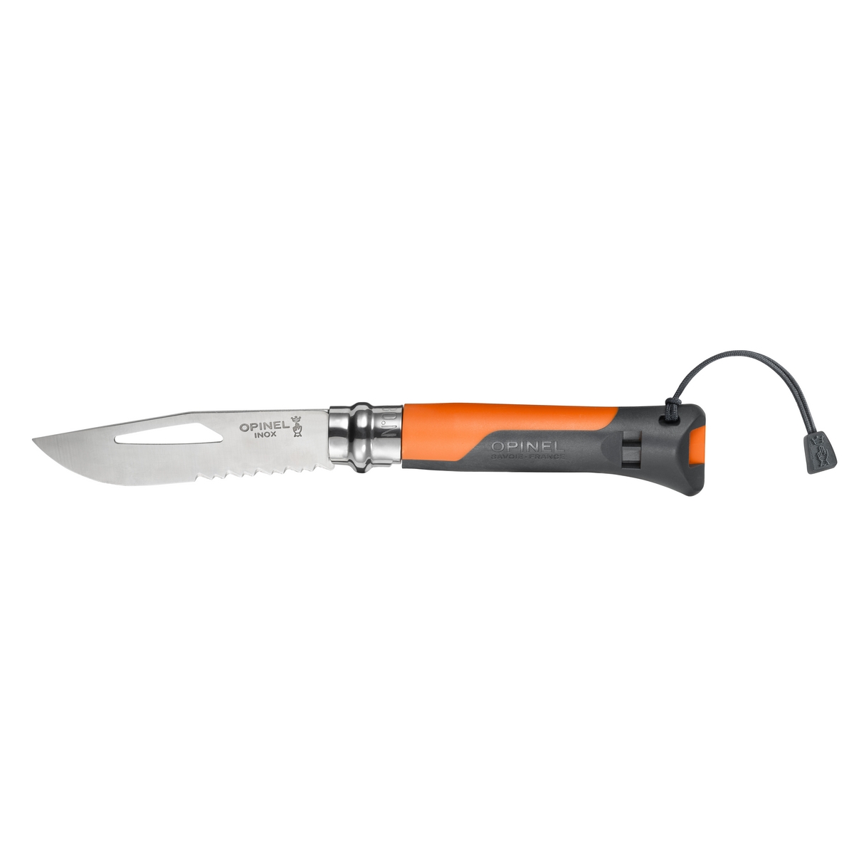 картинка Нож Opinel №8 Outdoor Earth, оранжевый, 001577