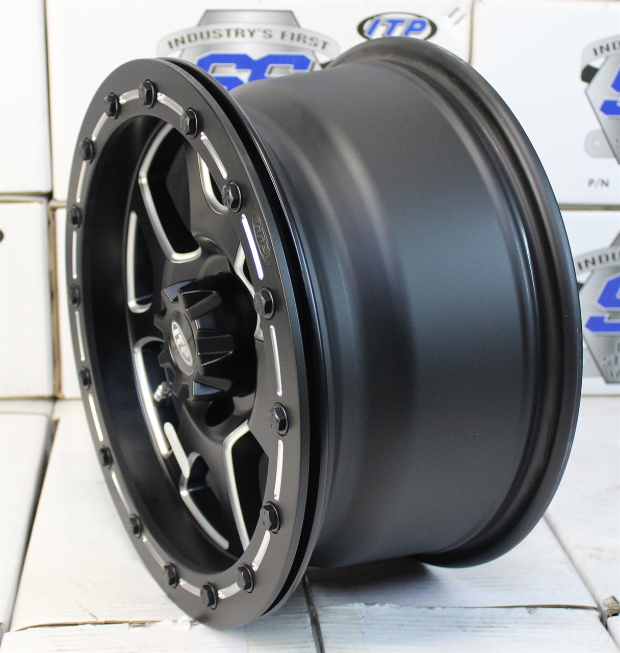 картинка Диск для квадроцикла ITP Tsunami BeadLock 14TSB110BX