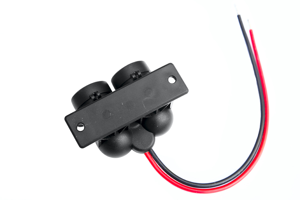 картинка Розетка двойная РИФ на кронштейне