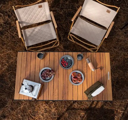 Стол туристический Naturehike увеличенный складной, 116.5х60х50,5 см.