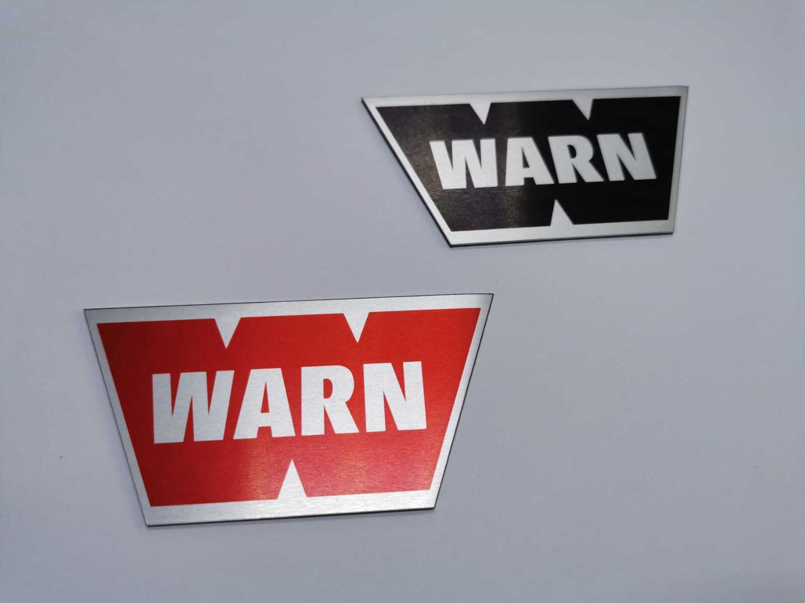Наклейки (шильдик) на лебедку WARN