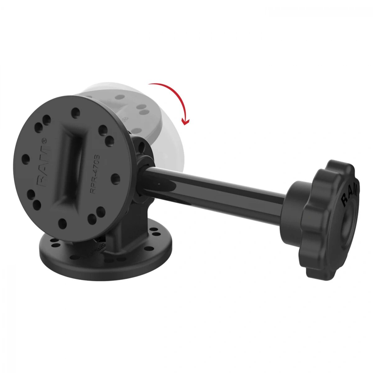 Крепление RAM® Single Pivot с ручкой RAP-101-PV4U