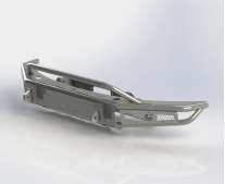 картинка Бампер силовой передний BMS ALFA для Форд F-150 Раптор 2009-2014 Покрытие Line-X