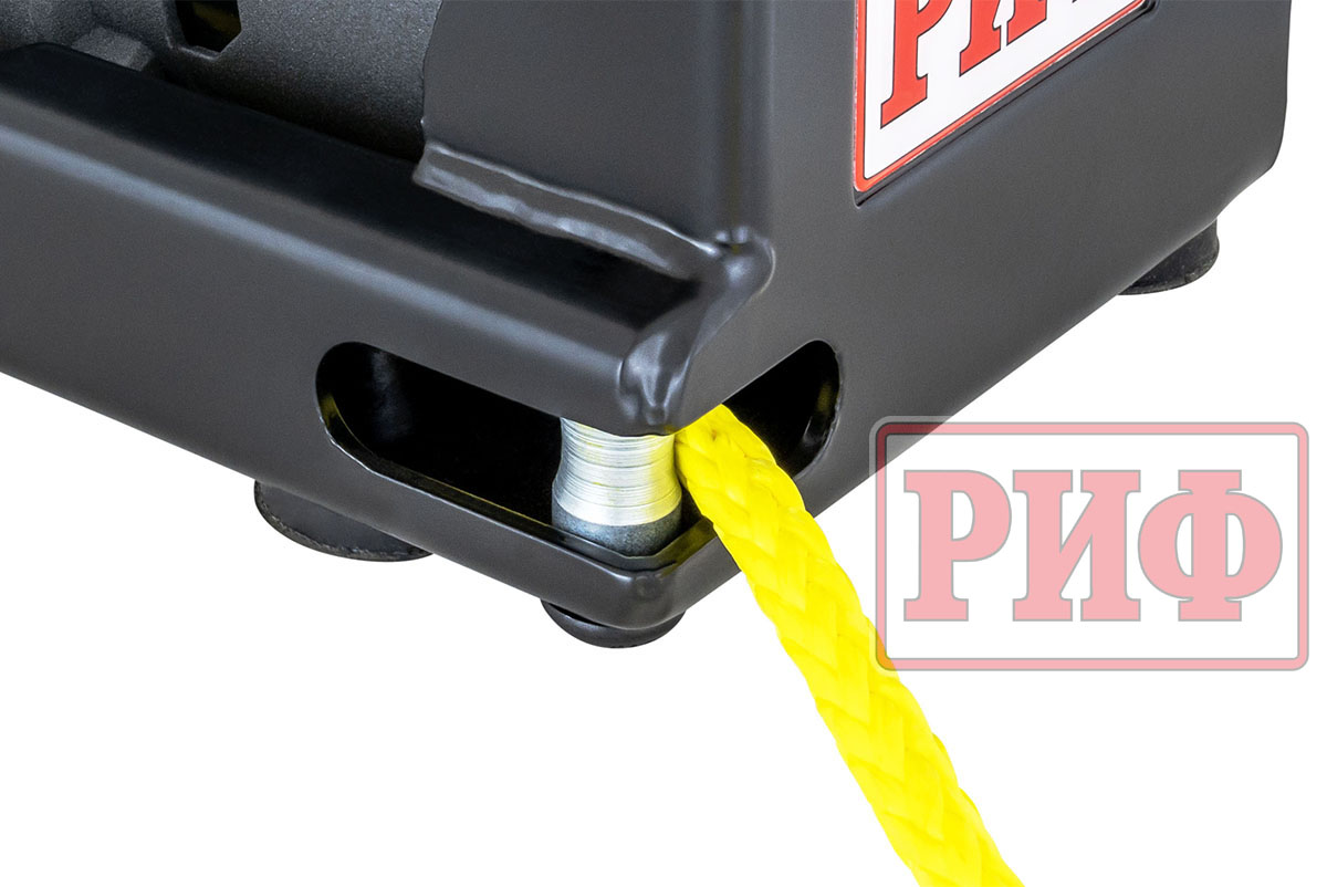 картинка Лебёдка переносная РИФ 6000F c площадкой, стальной трос