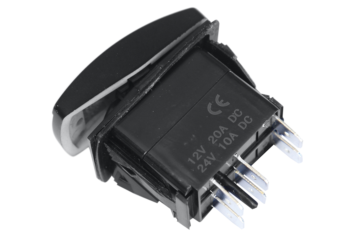 картинка Кнопка РИФ ВКЛ/ВЫКЛ/ВКЛ, синий, ВВЕРХ-ВНИЗ