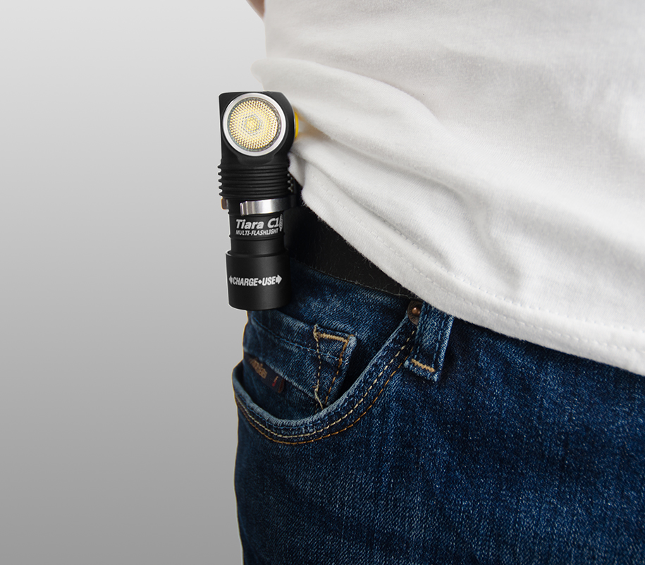 картинка Налобный фонарь ARMYTEK TIARA C1 Magnet USB XP-L БЕЛЫЙ